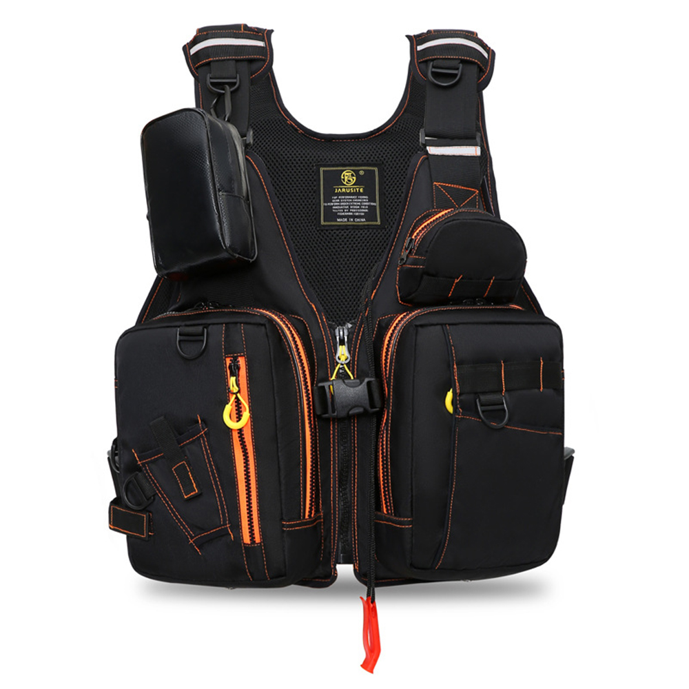 Fishing Vest Jacket - Giubbotto di salvataggio multifunzionale per la