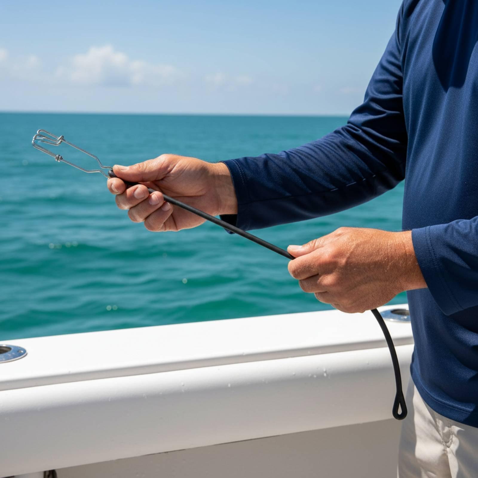 Fishing Equipment - Ammortizzatore in gomma resistente all'acqua salata