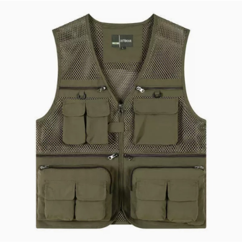 Fishing Vest Jacket - Gilet da Pesca Outdoor ad Asciugatura