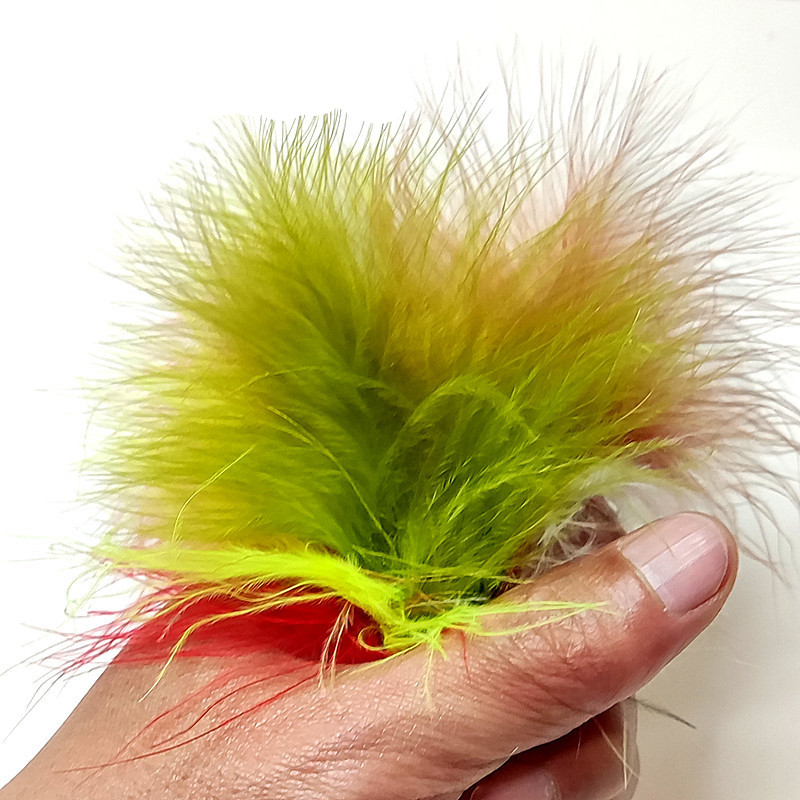 Fly Fishing Set - 50 pezzi selezionati di piume di