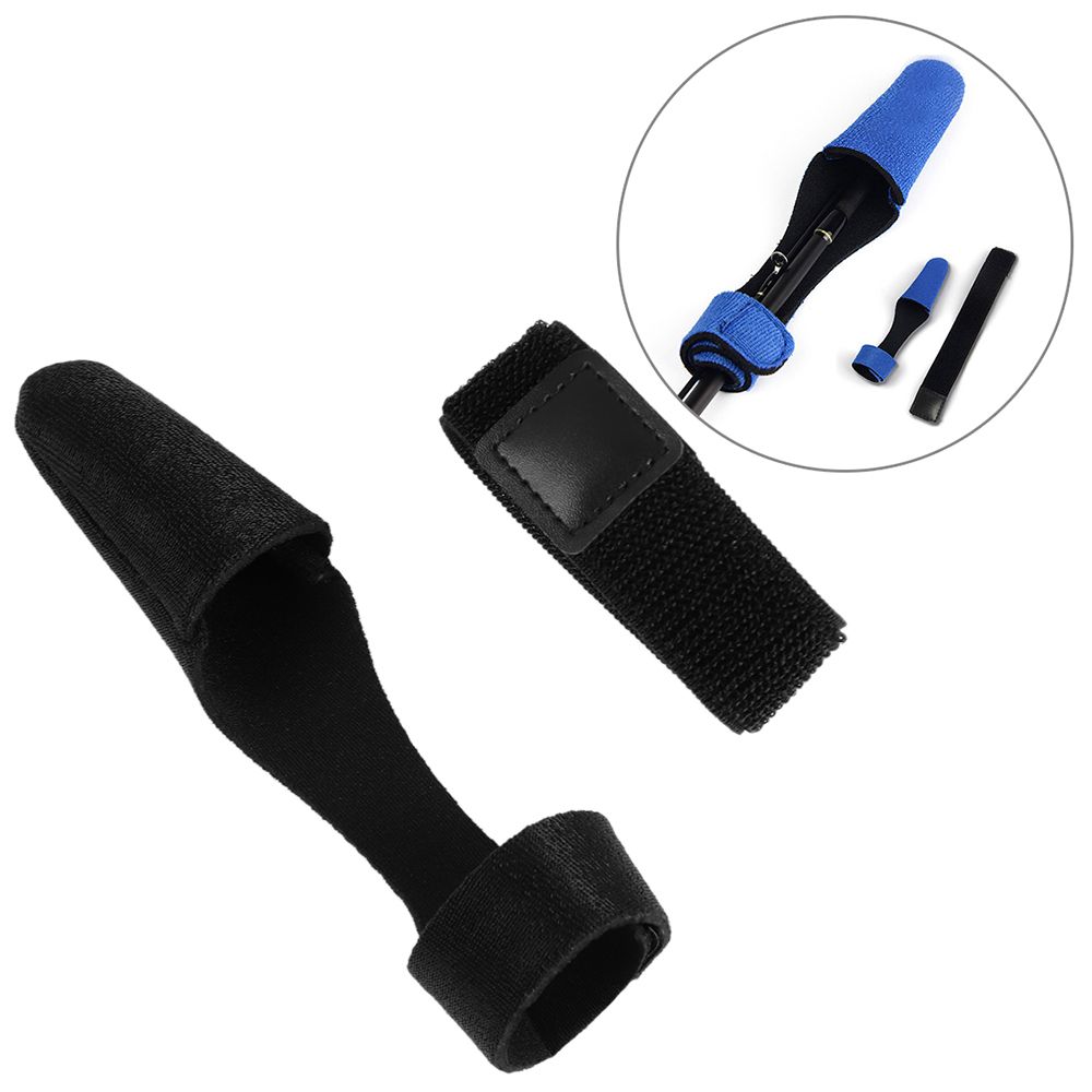 Fishing Rod Glove - Rosso blu nero Neoprene canna da
