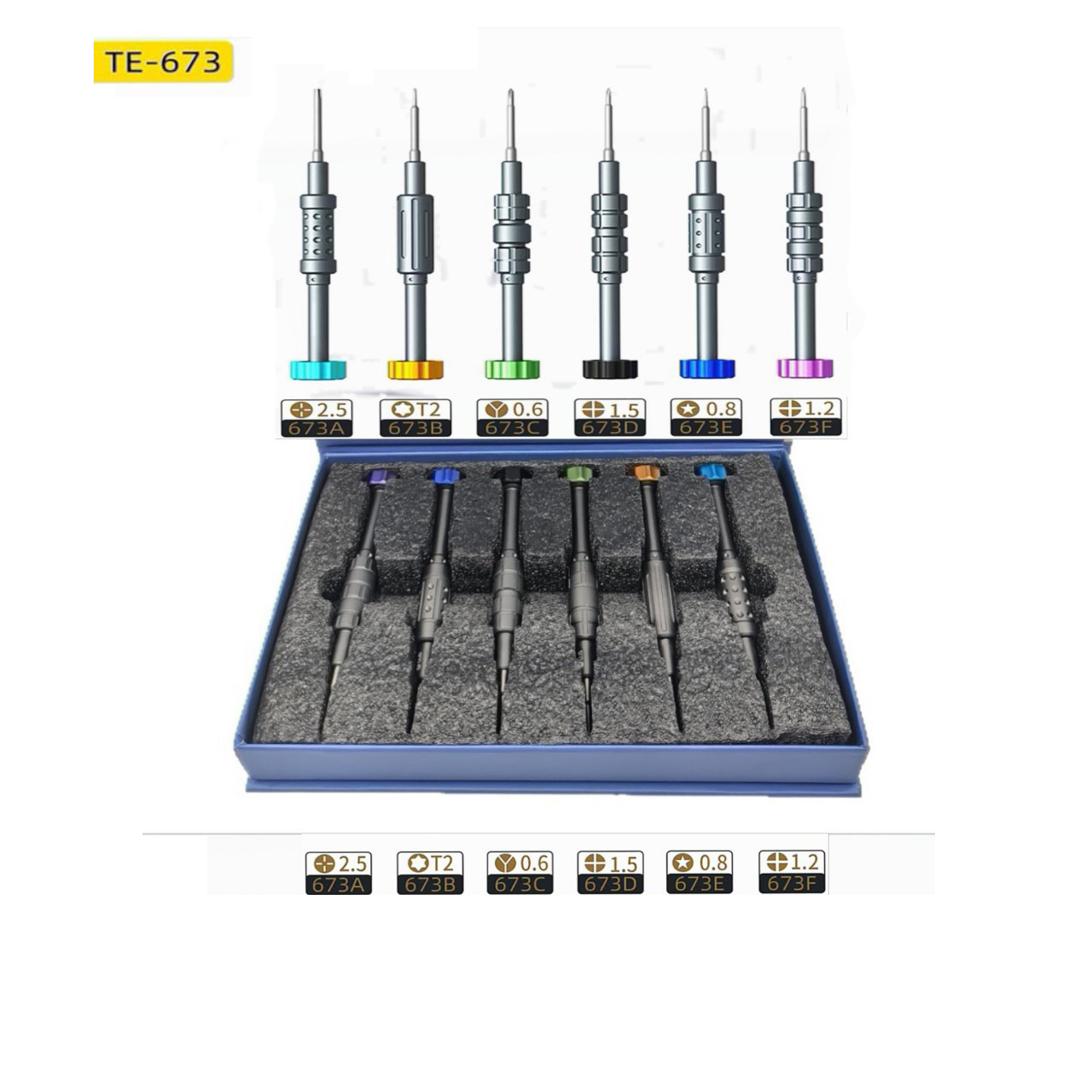 Fly Fishing Set - Set di Cacciaviti Magnetici ad Alta