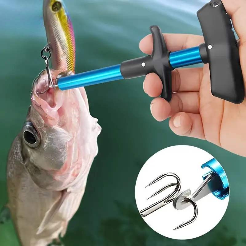 Fishing Equipment Parts - 1pc portatile in alluminio T-Hook Taker