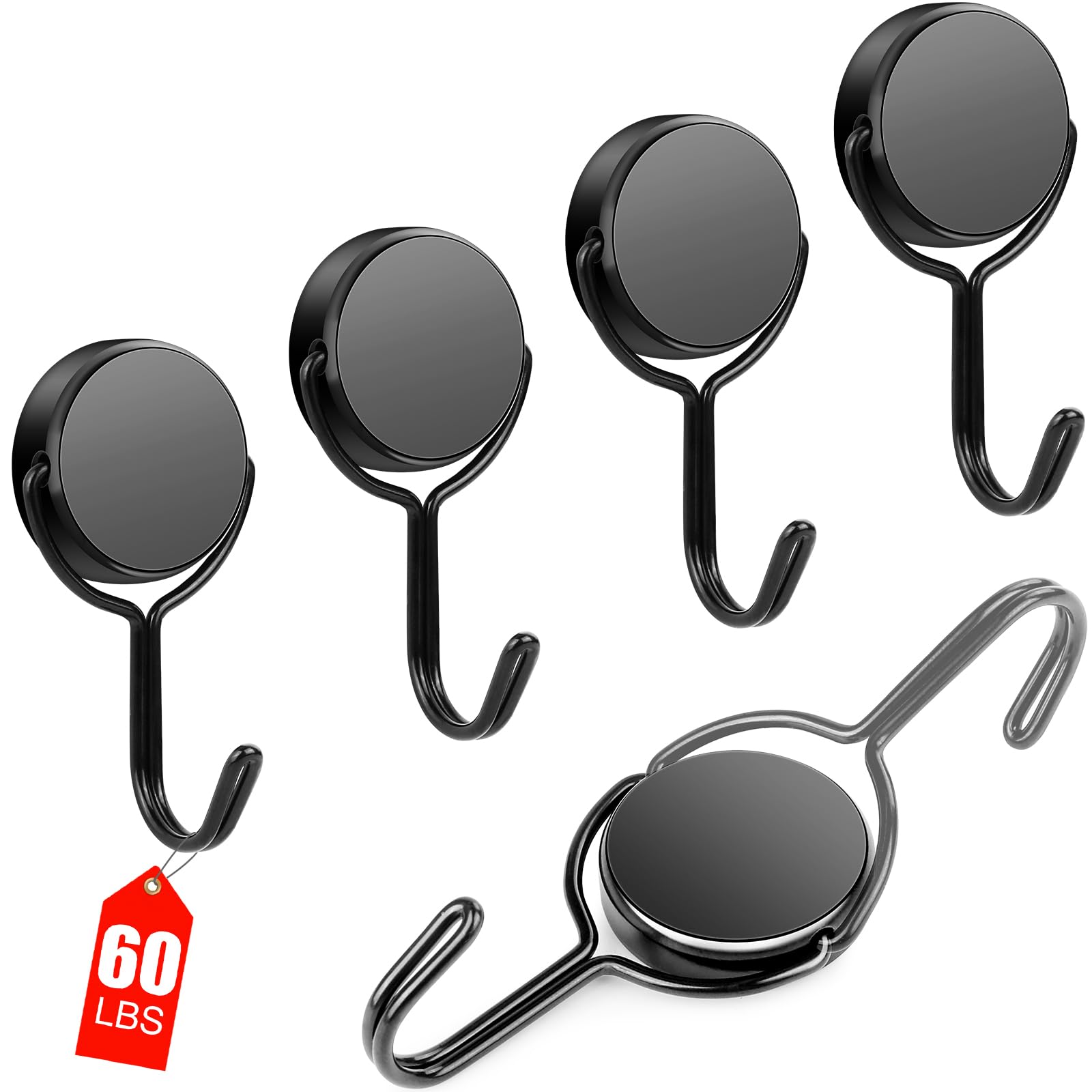 Fishing Swivel Connector - Ganci Magnetici Girevoli, Ganci Magnetici Resistenti