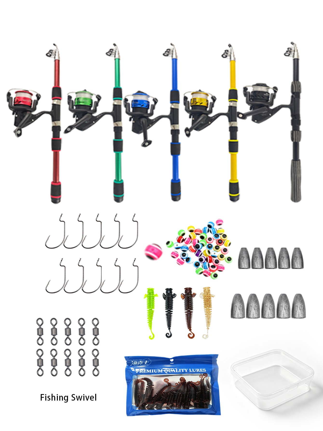 Set canna da pesca telescopica - Fishing Equipment Online recensione e prezzo