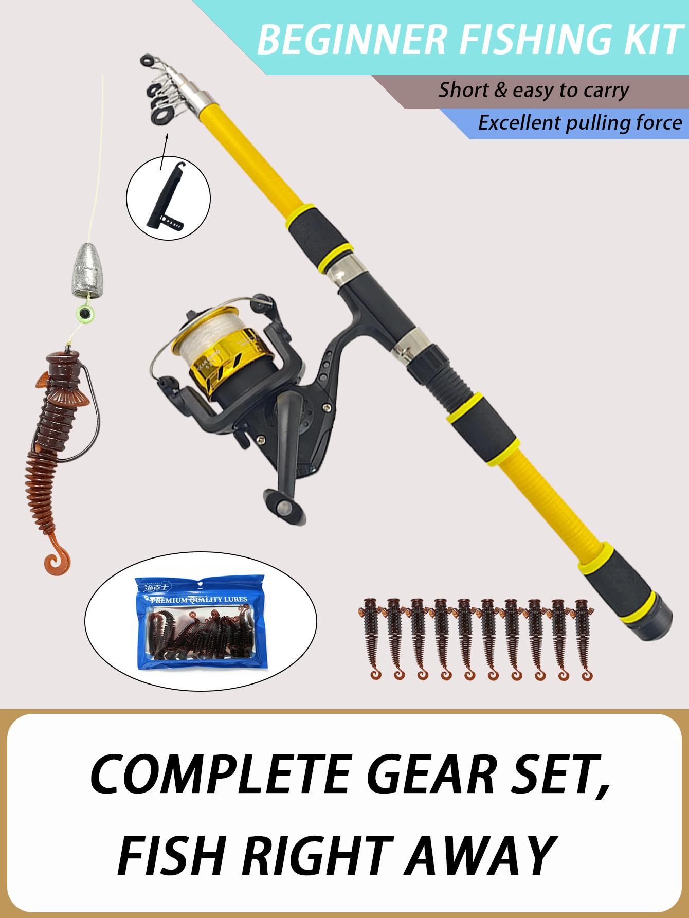 Set canna da pesca telescopica - Fishing Equipment Online recensione e prezzo
