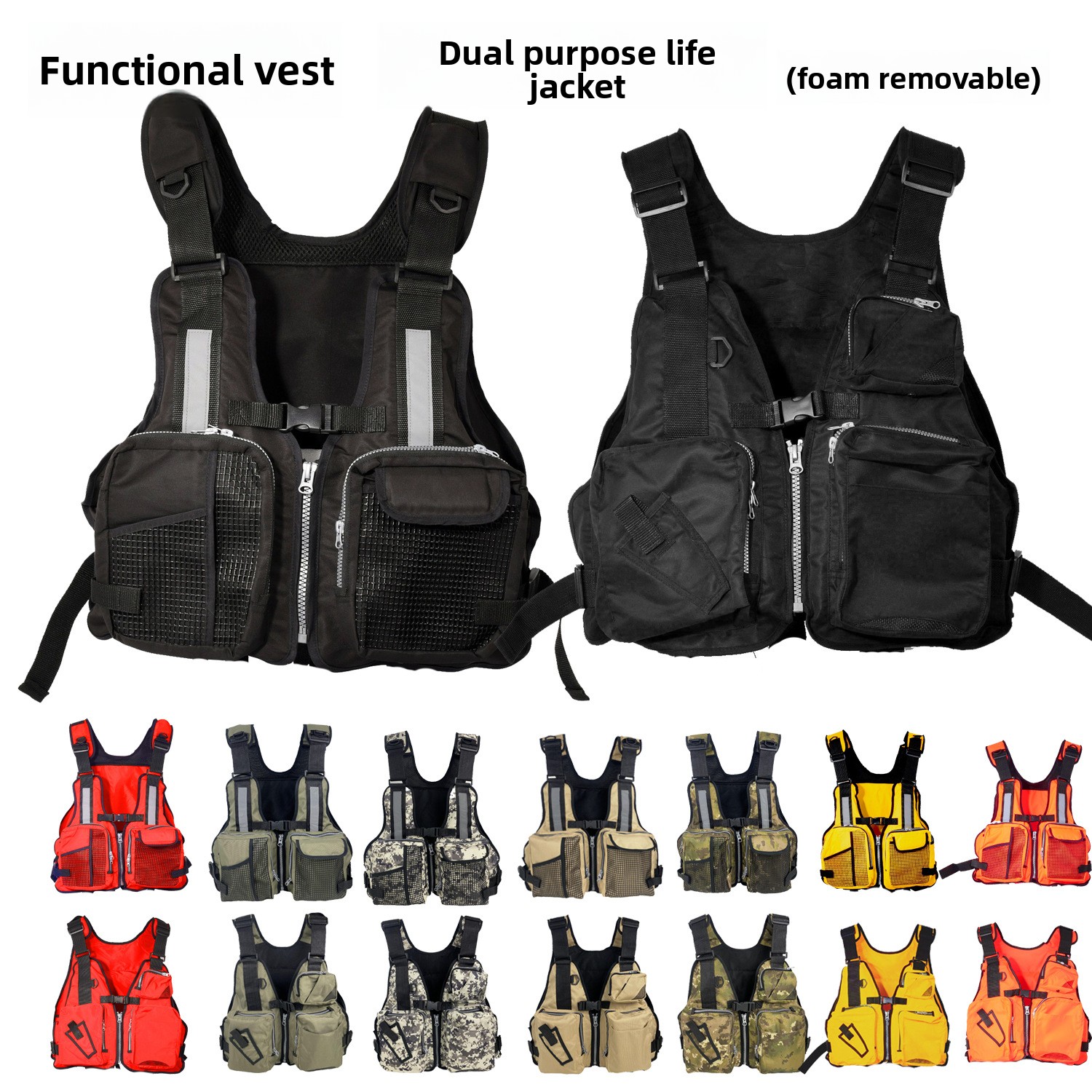 Giubbotto di salvataggio da pe - Fishing Vest Jacket recensione e prezzo