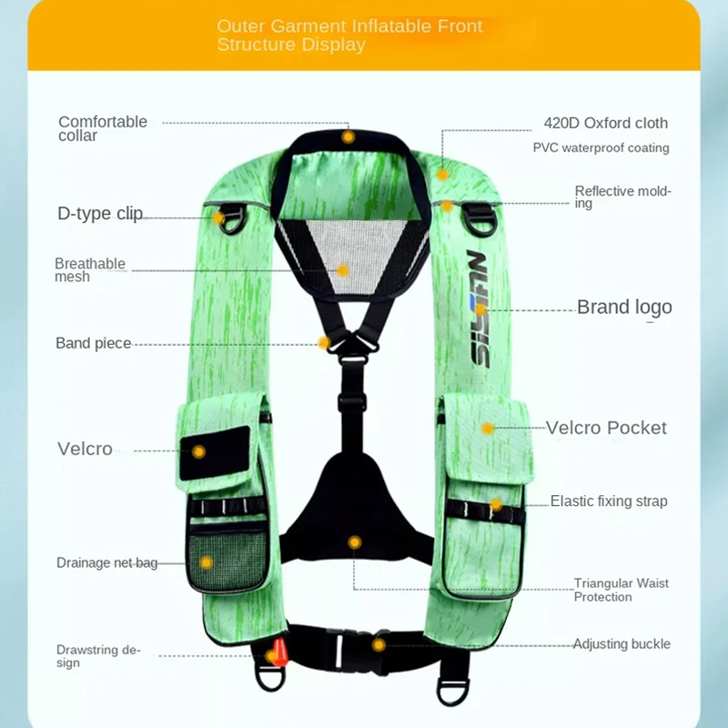 Nuovo giubbotto di salvataggio - Fishing Vest Jacket recensione e prezzo