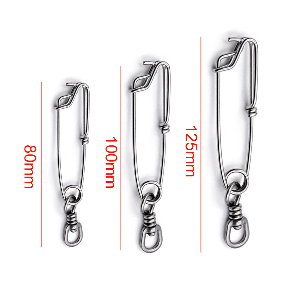 10 pz 8 cm 10 cm 12,5 cm Ganci - Fishing Swivel Connector recensione e prezzo