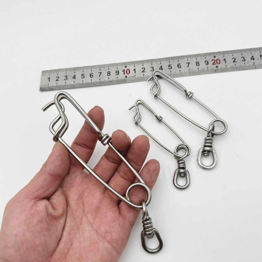 10 pz 8 cm 10 cm 12,5 cm Ganci - Fishing Swivel Connector recensione e prezzo