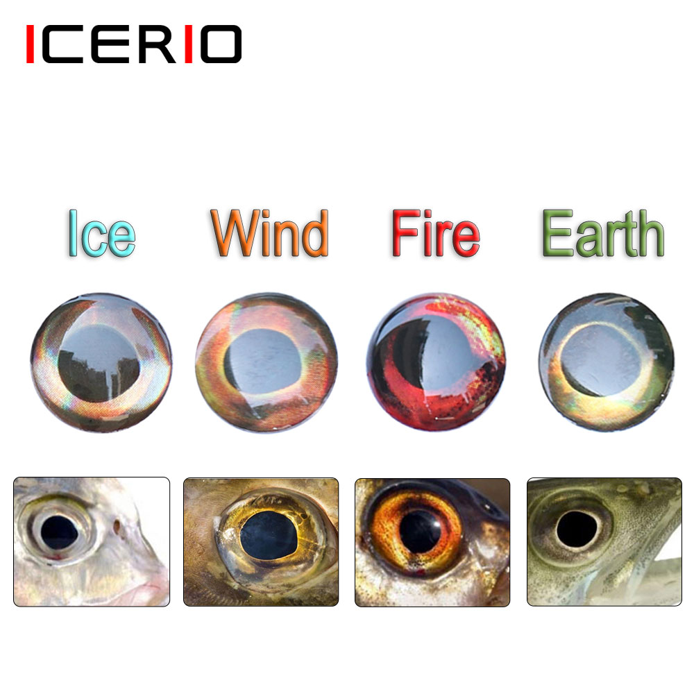 ICERIO 100PCS Olografico 3D 4D - Fly Fishing Set recensione e prezzo