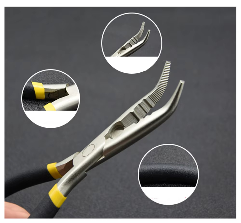 1 pz pinze da pesca in acciaio - Fishing Equipment Parts recensione e prezzo