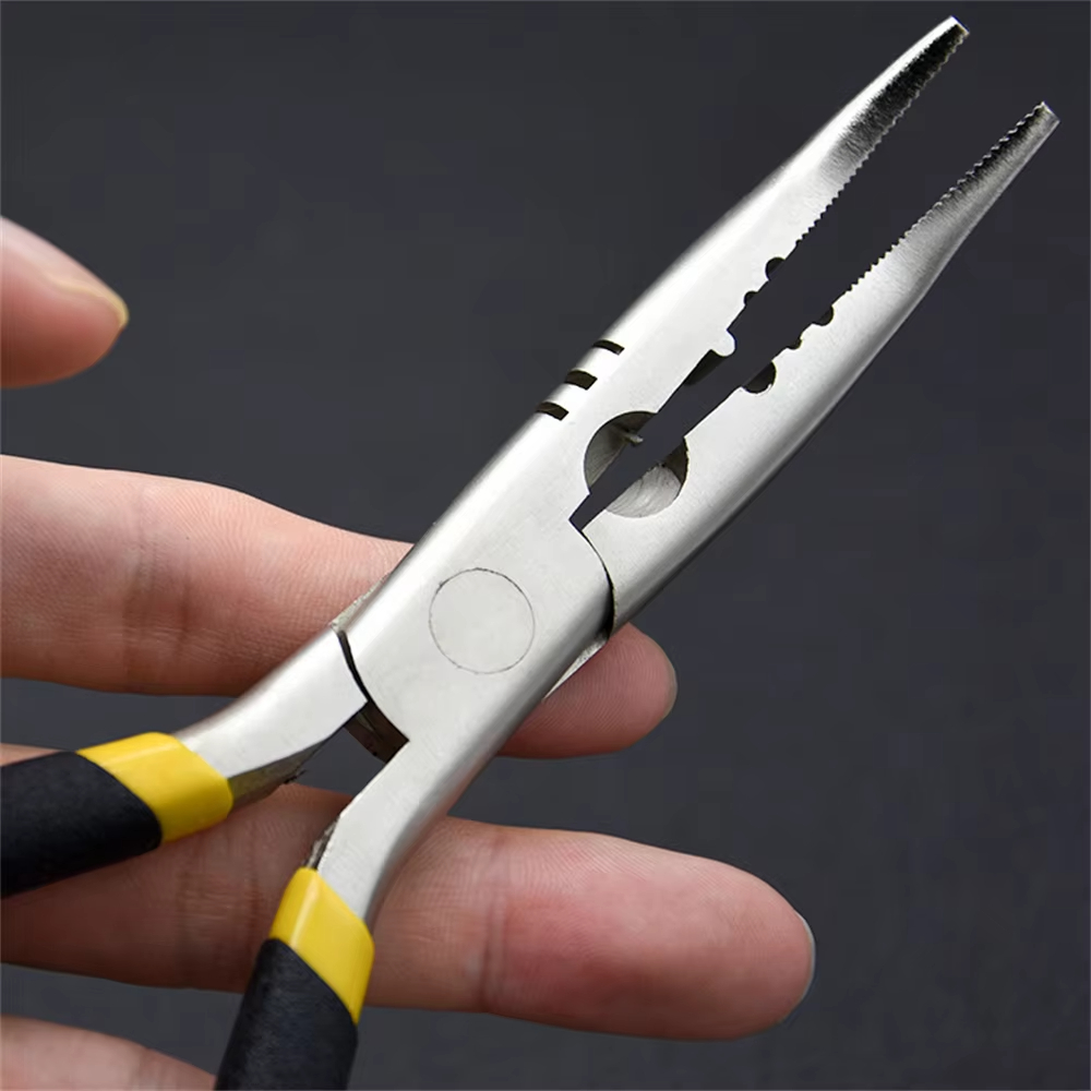 1 pz pinze da pesca in acciaio - Fishing Equipment Parts recensione e prezzo