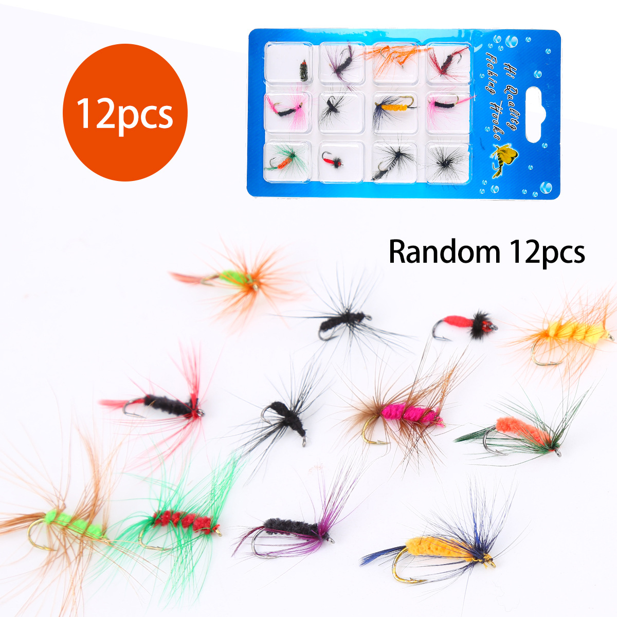 Set di 12 ami da pesca a mosca - Fly Fishing Set recensione e prezzo