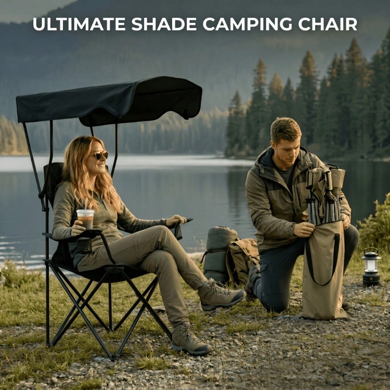 Sedia da campeggio per esterni - Fishing Equipment Us recensione e prezzo