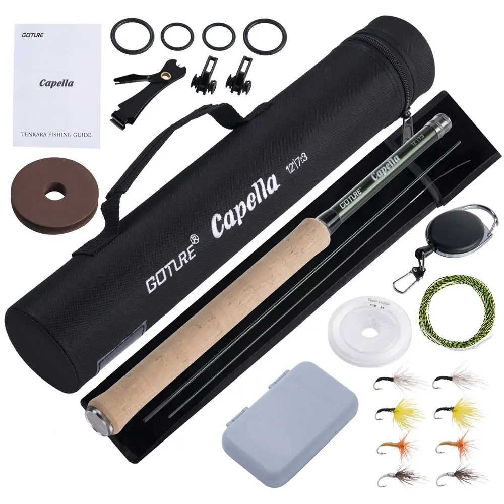 Goture Combo Canna da Pesca a  - Fly Fishing Set recensione e prezzo